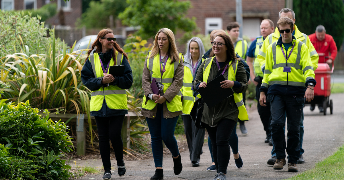 Estate Walkabout Ditton (a), Bankfield, Widnes Halton Housing